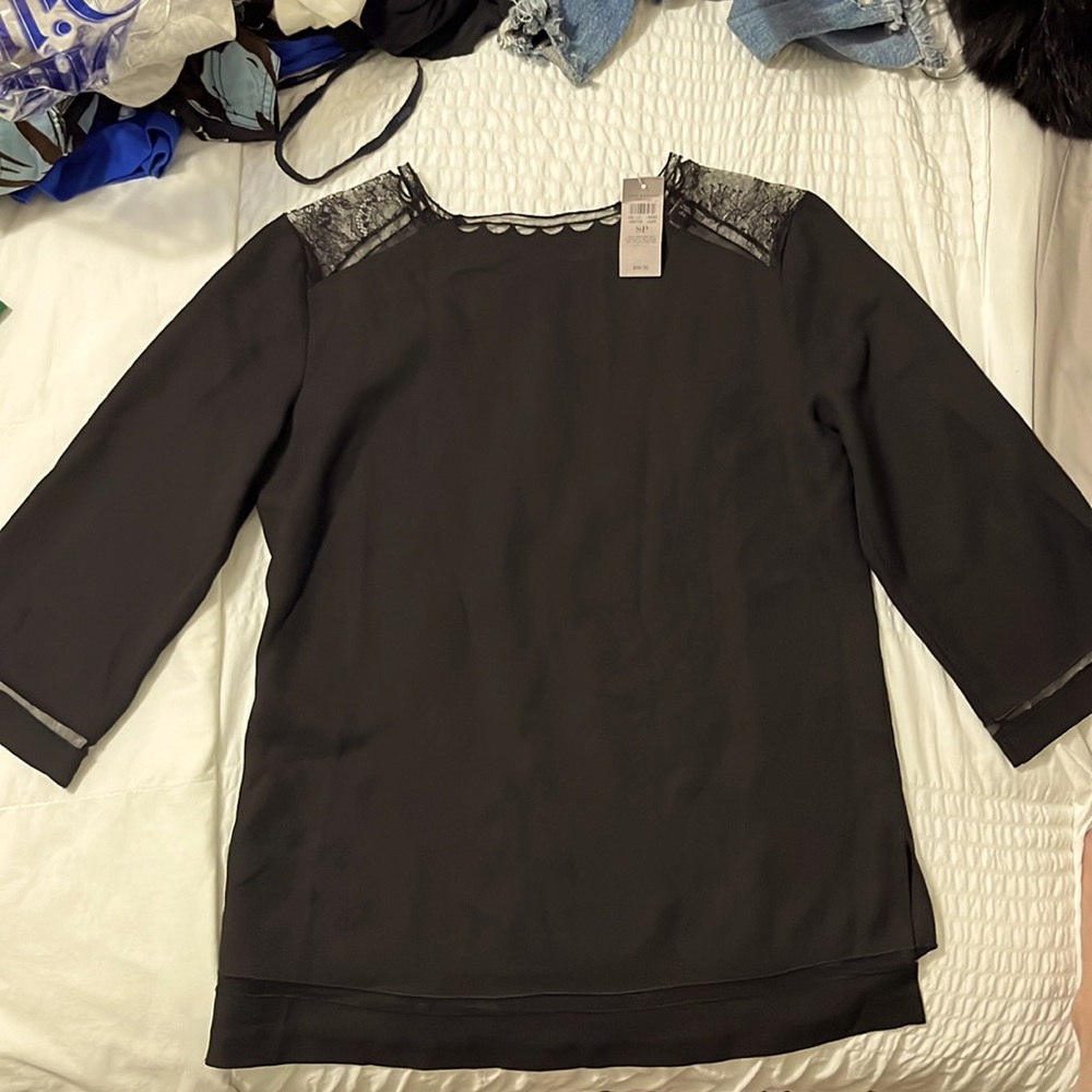 Black blouse, size SP